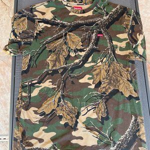 Supreme Small Box Tee Branch Woodland Camo